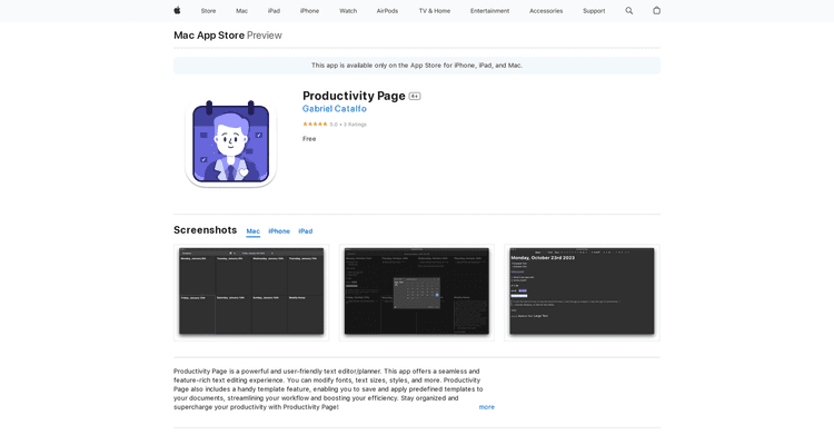 Productivity Page featured image