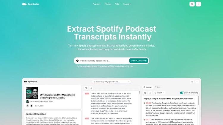 SpotScribe featured image
