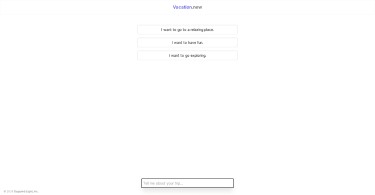 Vacation.new featured image