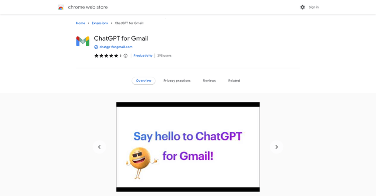 ChatGPT for Gmail featured image