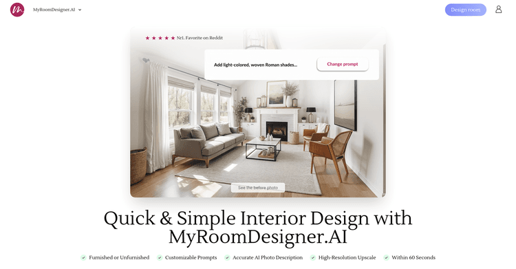 My AI Room Designer featured image