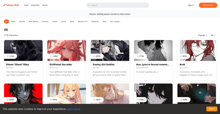 Harpy Chat featured image