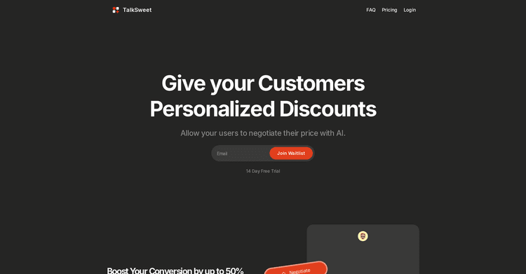 TalkSweet featured image