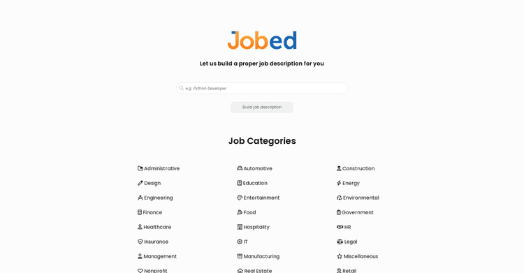 Jobed featured image