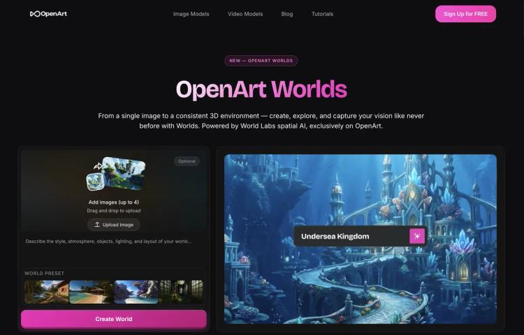 OpenArt World featured image