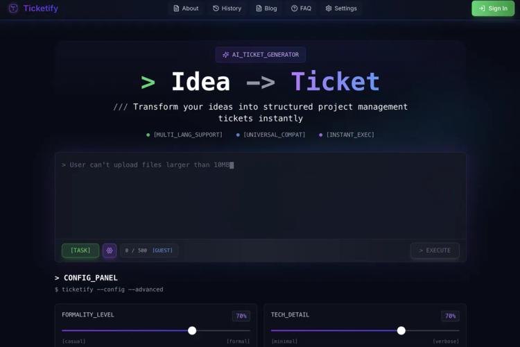 Ticketify featured image