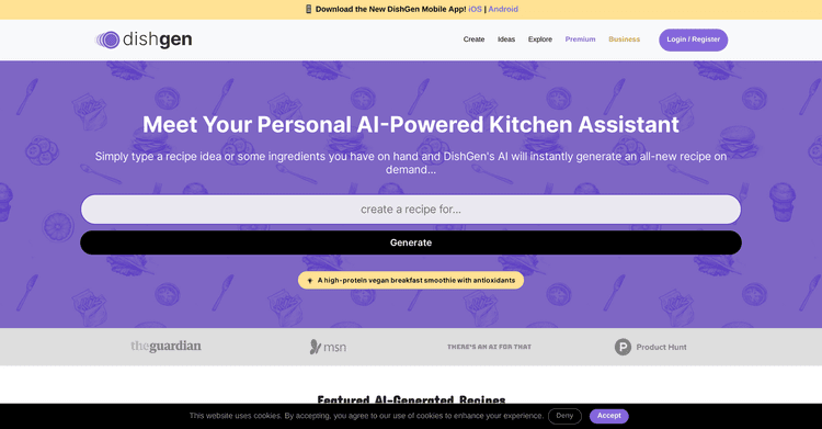 DishGen featured image