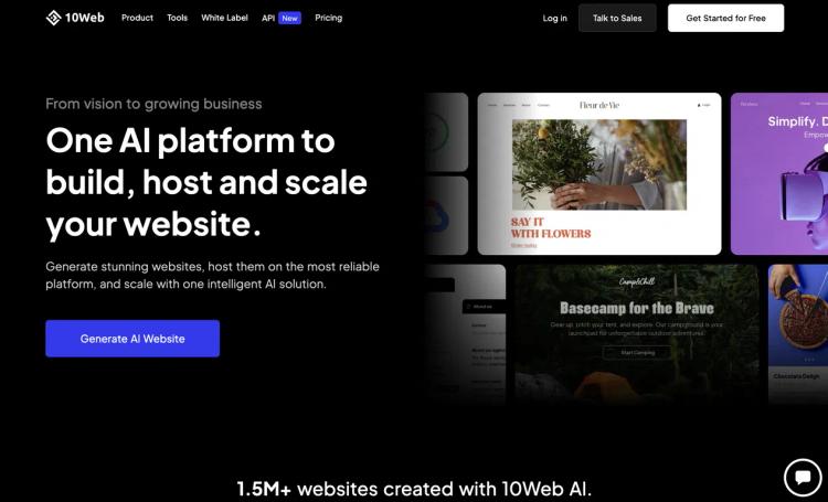 10Web featured image
