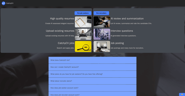 CatchyCV featured image