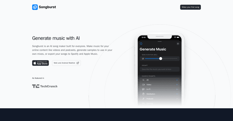 Songburst featured image