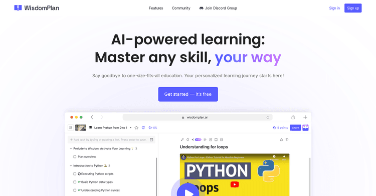WisdomPlan featured image