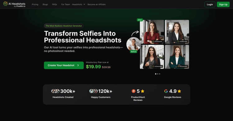AI Headshots featured image