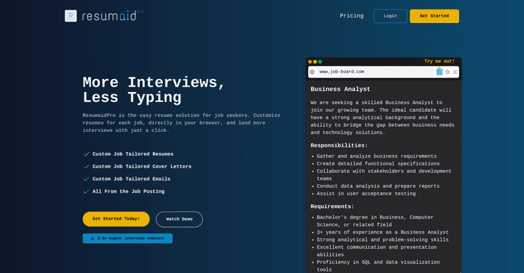 ResumaidPro featured image
