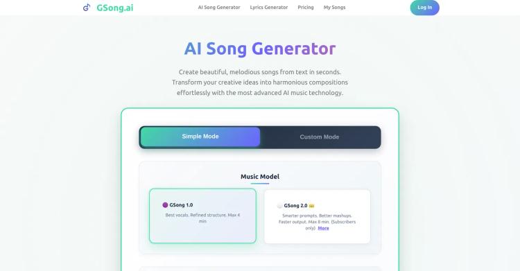 GSong.ai featured image