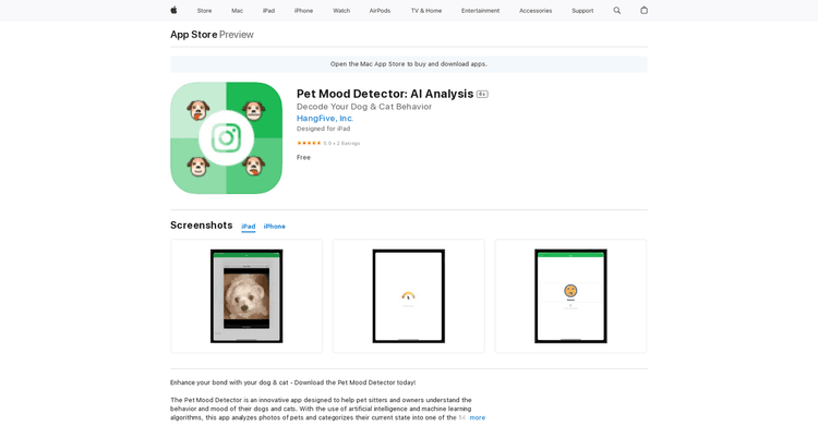 Pet Mood Detector featured image