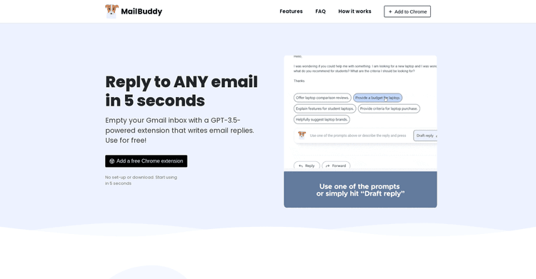 MailBuddy featured image