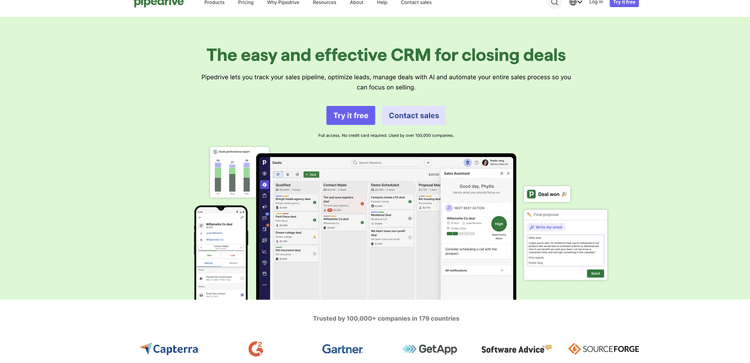 Pipedrive featured image