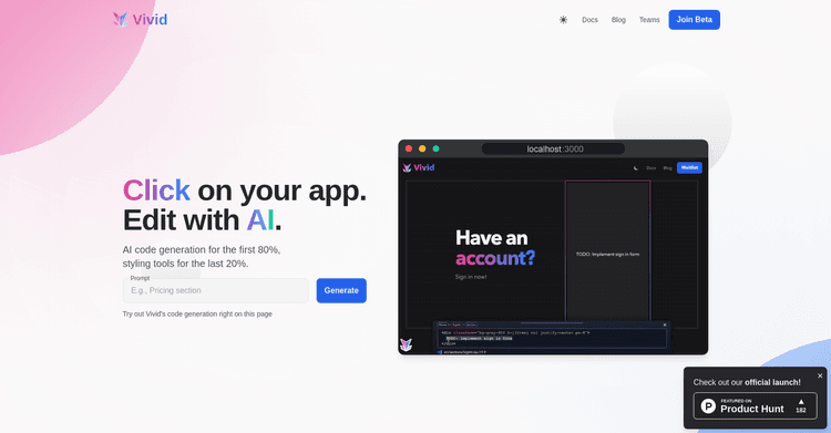 Vivid featured image