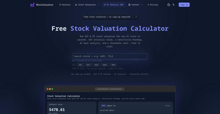 MiniValuator featured image