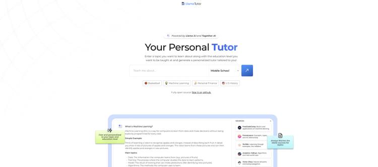 Llama Tutor featured image