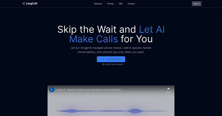 LangCall featured image