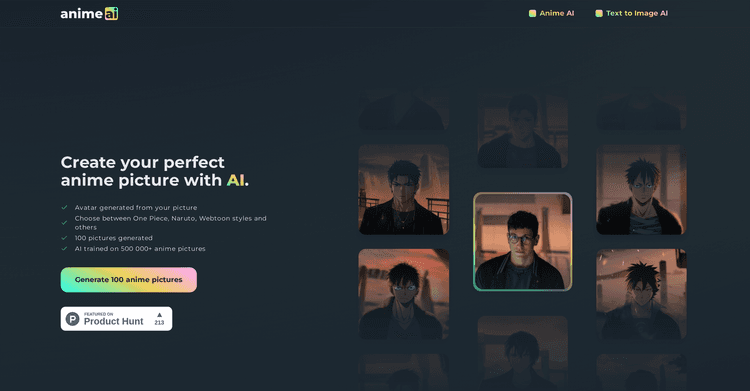 Anime AI featured image