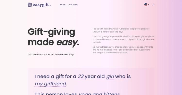 Easygift.ai featured image