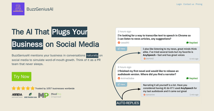 BuzzGeniusAI featured image