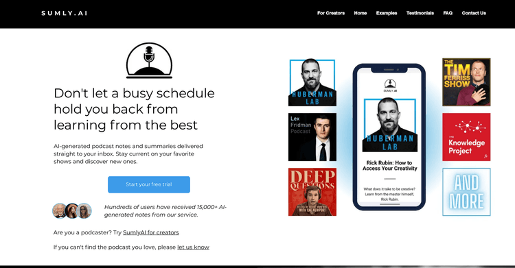 SumlyAI featured image