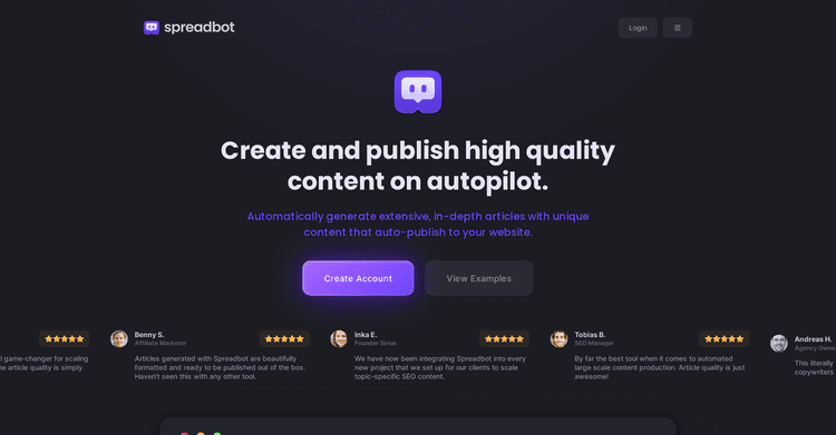 Spreadbot featured image