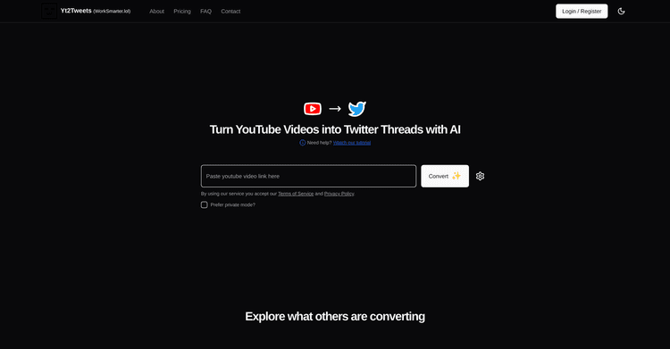 Yt2Tweets featured image
