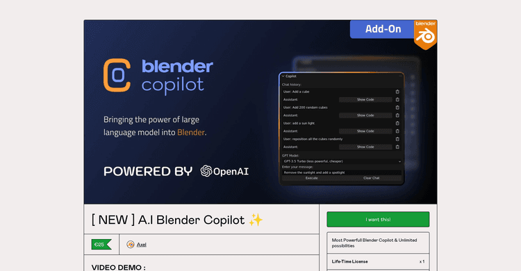Blender Copilot featured image