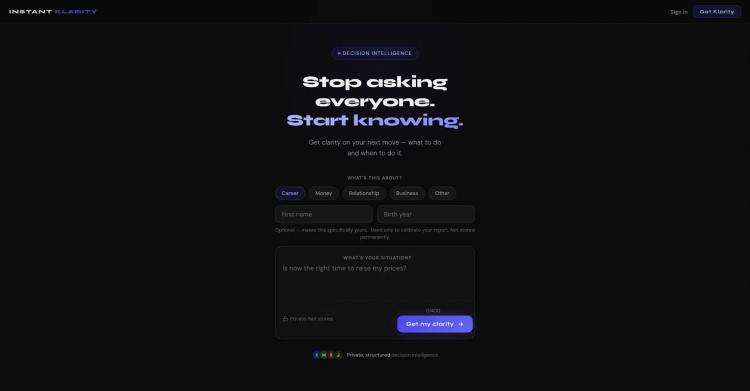 Instant Klarity featured image