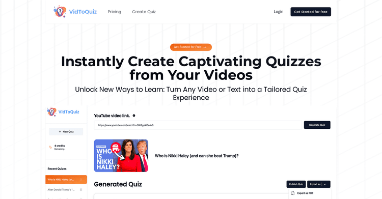 VidToQuiz featured image