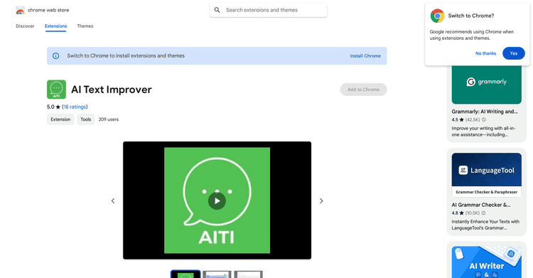 AI Text Improver featured image