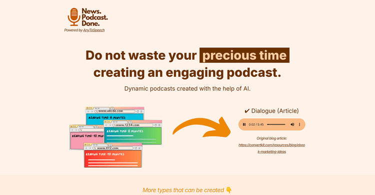 News.Podcast.Done featured image