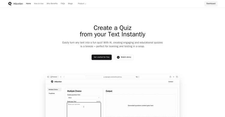 AIQuizGen featured image