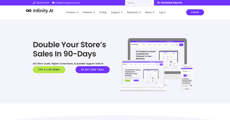 Infinity AI Tools featured image