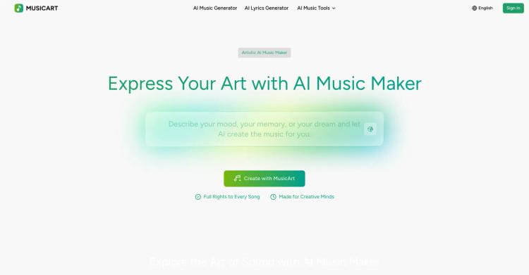 MusicArt AI featured image