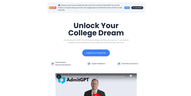 AdmitGPT featured image