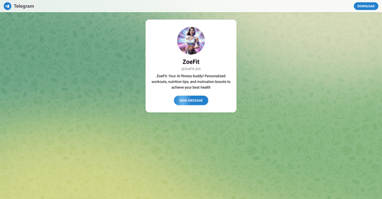 ZoeFit_bot featured image