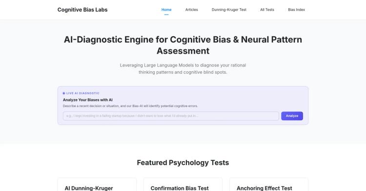 Cognitive Bias Labs featured image