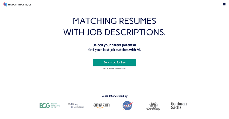 MatchThatRoleAI featured image