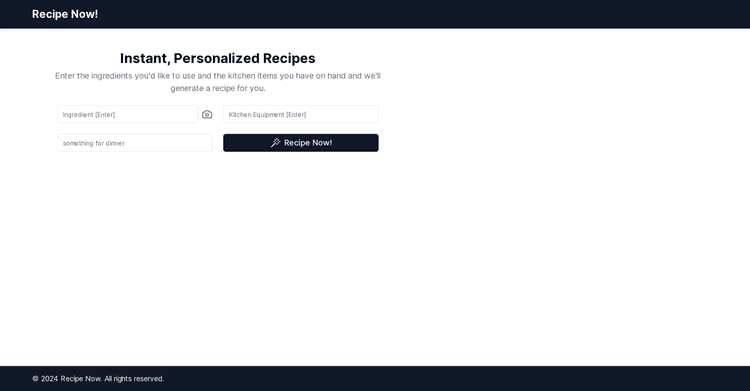 Recipe Now! featured image