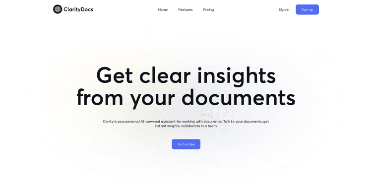 ClarityDocs featured image