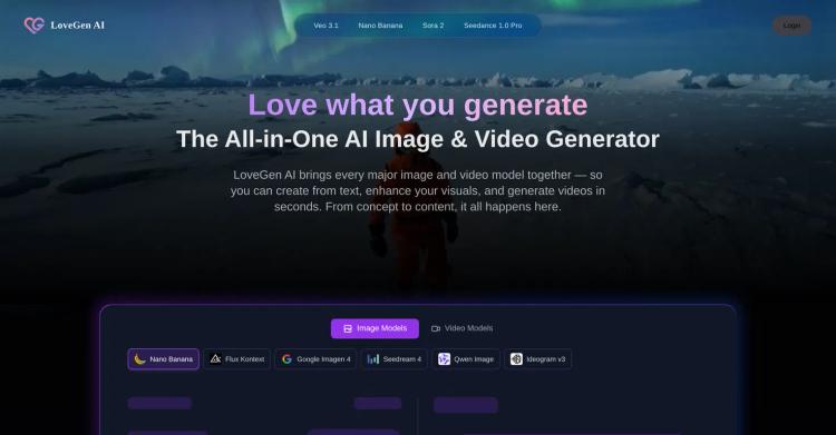 LoveGen AI featured image