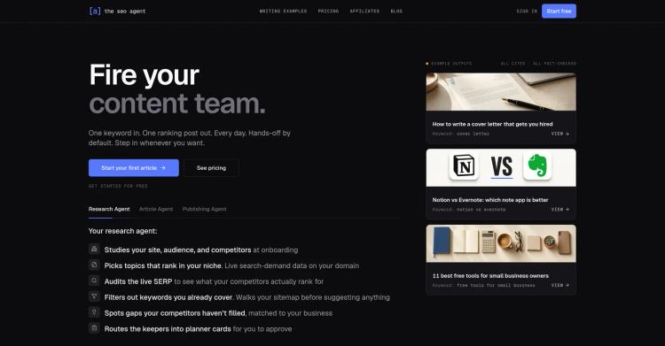 The SEO Agent featured image