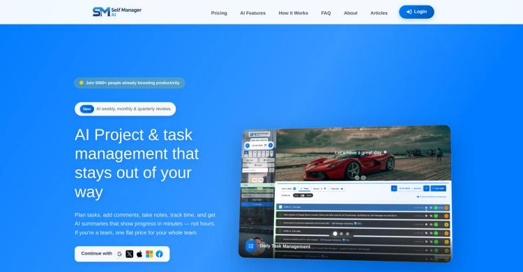 SelfManager AI featured image