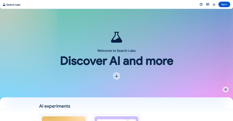 Google Search Labs featured image