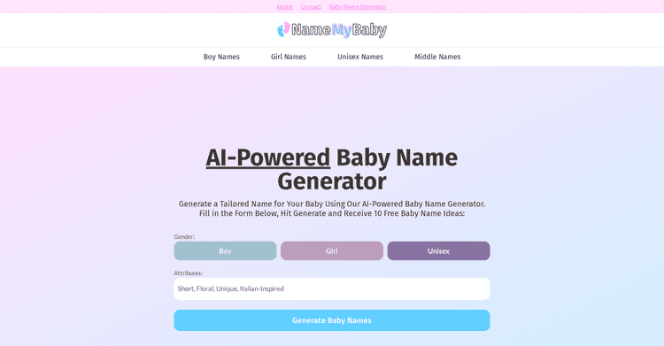 Name My Baby featured image